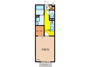 カサベルデ柏森の物件間取画像